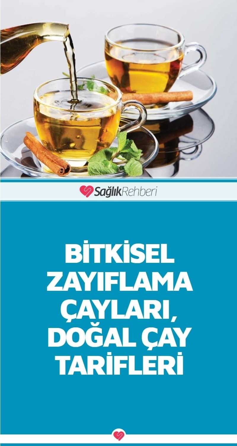 Bitkisel Zayıflama Çayları, Doğal Çay Tarifleri